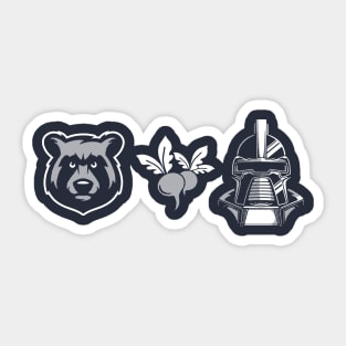 Bears Beets Battlestar Galactica Sticker